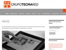 Tablet Screenshot of grupotecmared.es